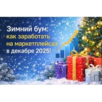 Зимний бум: как заработать на маркетплейсах в декабре 2025!